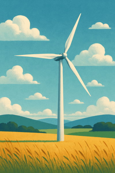 20250630_2338_Windkraftwerk-Illustration_simple_compose_01jz1ccexwetsr4zxf1f0c86tp